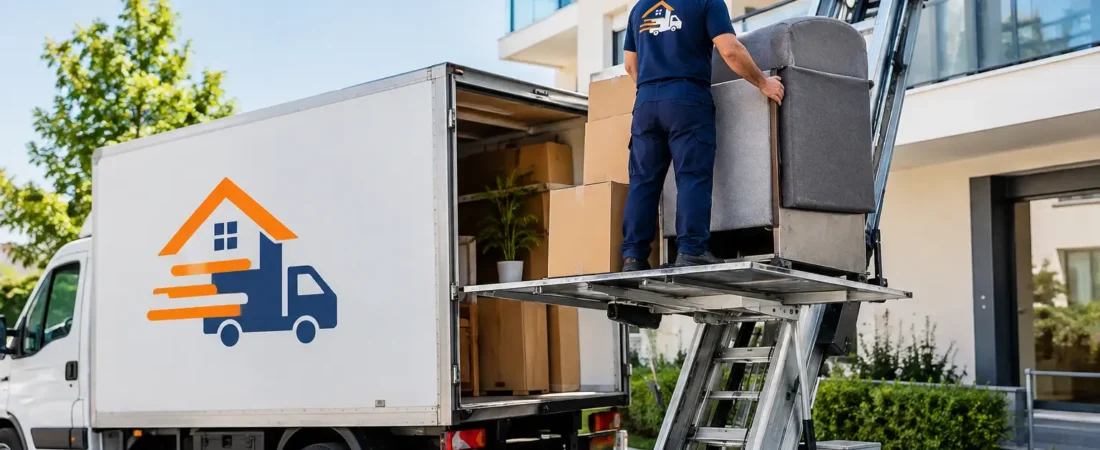 Plataforma elevadora para mudanzas sin riesgos